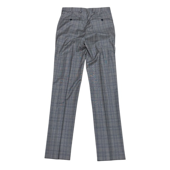 Daniel Cremieux Loro Piana 40R 34W Loro Piana Wool & Silk Blue Check Suit NWT - Picture 11 of 16